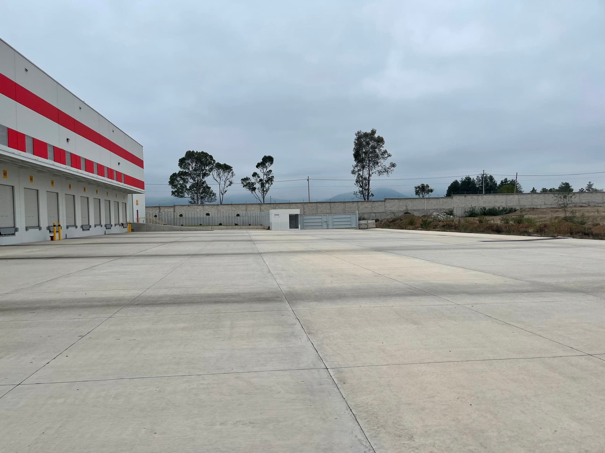 Aerial view of CLJ industrial land
